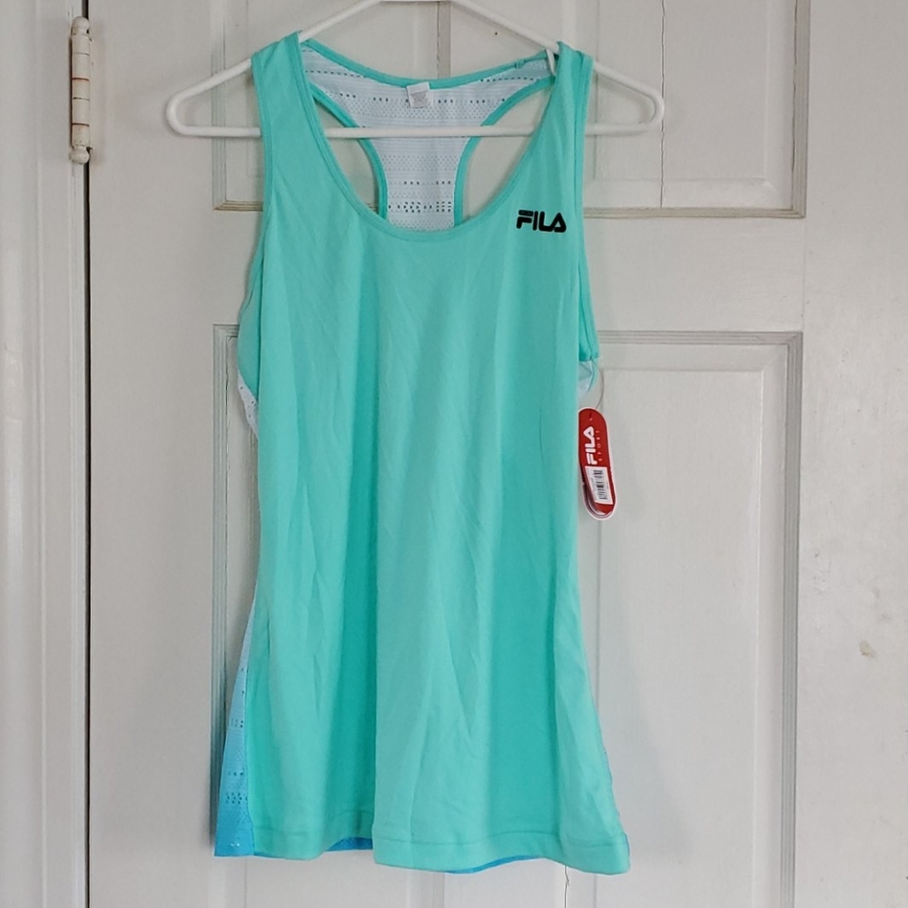 Fila sport performance tank top medium workout